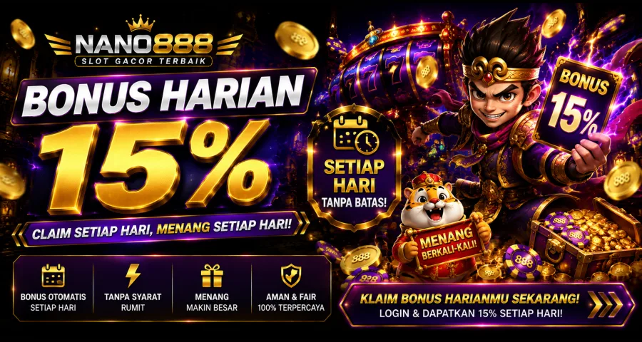 Bonus Harian 15%